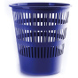 náhled Koš odpadkový 16 lit. Donau děrovaný modrý/E