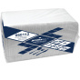 náhled Ubrousky papírové jednovrstvé 33 x 33cm PrimaSoft Gastro Classic bílé 500ks
