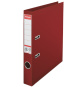 náhled Pořadač A4 5cm páka ESSELTE celoplastový bordó