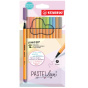 náhled Popisovač Stabilo point 88/sada 12ks pastel