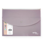 náhled Desky se zipem A5 + kapsa Relelaf fialová