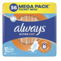 náhled Dámské vložky Always Ultra Day Normal - 56 ks - 2,48 Kč/ks