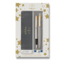 náhled Sada Parker plnící pero + kuličkové pero Jotter Stainless Steel GT /E