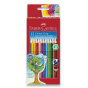 náhled Pastelky akvarelové trojhranné Faber-Castell Grip 12ks