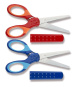 náhled Nůžky 13cm školní F-C Grip červené