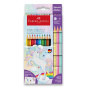 náhled Pastelky trojhranné Faber-Castell Grip Unicorm 10+3 ks
