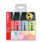 náhled Zvýrazňovač Stabilo BOSS 4ks pastel