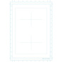náhled Blok A4 CF Manga BD/Comic squares 200g 40 listů