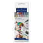 náhled Popisovače Faber-Castell metalické sada 12 ks
