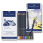 náhled Pastelky Faber-Castell Goldfaber plechová krabička 12 ks