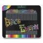 náhled Pastelky Faber-Castell Black Edition plechová krabička 100 barev
