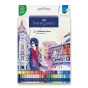 náhled Popisovač Faber-Castell Goldfaber Aqua Dual Marker sada 24 barev