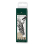 náhled Popisovače Faber - Castell Pitt Artist Pen (S,F,M,B) 4ks černá