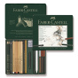 náhled Tužka grafitová Faber - Castell Pitt Monochrome plech 21ks