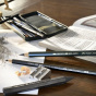 náhled Tužka grafitová Faber - Castell Pitt Monochrome Graphite plech 11ks