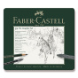 náhled Tužka grafitová Faber - Castell Pitt Monochrome Graphite plech 19ks