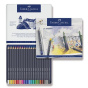 náhled Pastelky Faber-Castell Goldfaber plechová krabička 24 ks