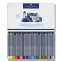 náhled Pastelky akvarelové Faber-Castell Goldfaber Aqua v pelchové krabičce 36 barev