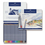 náhled Pastelky akvarelové Faber-Castell Goldfaber Aqua v pelchové krabičce 24 barev