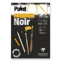 náhled Blok A5 kreslící PaintOn Black 250g 30 listů
