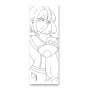 náhled Omalovánky v podobě knižní záložky My Mandarine Manga Dream