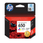 náhled Cartridge HP 650 (barevná)