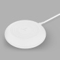 náhled Nabíječka na telefon, bezdrátová Cloud-Qi, 9V, podsvícená, bílá