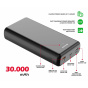 náhled Power Bank SWISSTEN 30000mAh microUSB, 2x USB-A, USB-C, Lightning