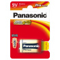 náhled Baterie alkalická 9V Panasonic blistr 1 ks /E