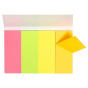 náhled Záložka samolepící 50 x 20 mm Connect neon 4 barvy /E