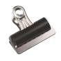 náhled Kovové klipy Q-Connect Quick Clips 32 mm stříbrná/černá 10 ks