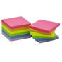 náhled Samolepicí bločky Q-Connect FSC 76x76 mm pastel/neon 12 ks