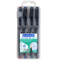 náhled Popisovač pernamentní CD/DVD Centropen 1,0mm 4606 4 barvy