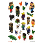 náhled Samolepky Stickers 24056 Minecraft