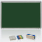 náhled Magneticko-keramická tabule 90x60 - křída, ALU23
