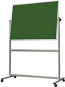náhled Revolverová keramická tabule pro popis křídou - 150 x 100 cm