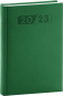 náhled Denní diář Aprint 2023, zelený, 15 × 21 cm