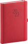 náhled Denní diář Diamante 2023, červený, 15 × 21 cm