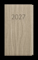 náhled Diář 2027 týdenní Jakub-Wood světle hnědý