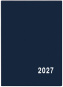náhled Diář 2027 měsíční Anežka-PVC modrý