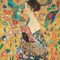 náhled NOTIQUE Poznámkový kalendář Gustav Klimt 2025, 30 x 30 cm
