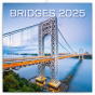 náhled NOTIQUE Poznámkový kalendář Mosty 2025, 30 x 30 cm