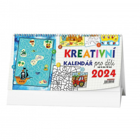 detail Kalendář stolní Kreativní pro děti
