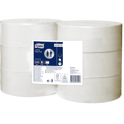 Toaletní papír Jumbo Tork do T1, útržek 9,4x20m/OF/na objednávku