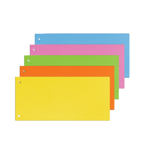 Rozlišovač papírový 100ks mix barev