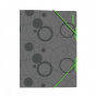 náhled Mapa 253 s gumou Box PP Colori šedo-zelená/poslední kus na prodejně