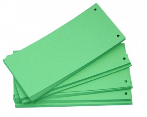 Rozlišovač papírový 50ks zelený