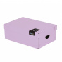 náhled Krabice s víkem Pastelini lamino 35x24x9 fialová