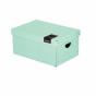 náhled Krabice s víkem Pastelini lamino 35x24x16 zelená