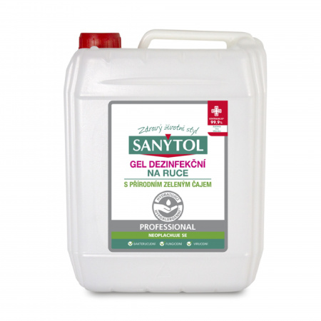 detail Dezinfekční gel Sanytol Professional